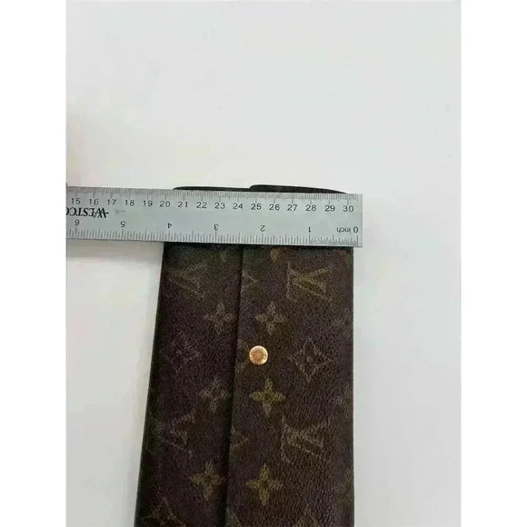 Louis Vuitton Accessories - Louis Vuitton Women's Monogram Canvas Wallet Brown Credit Card Holder